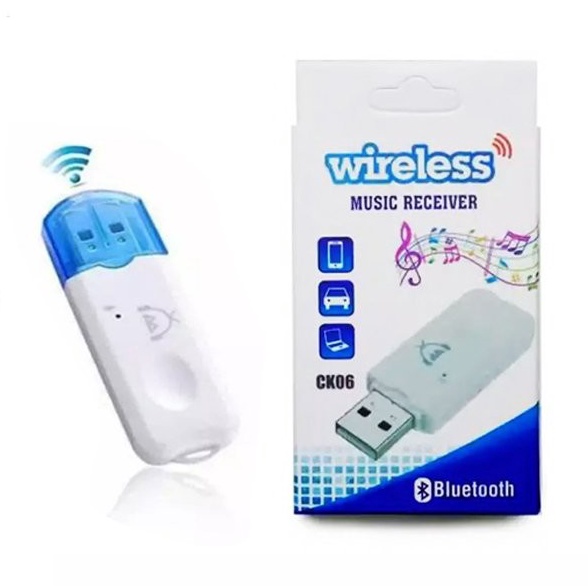 uekc -8 Bluetooth Receiver USB CK-06 Tanpa Kabel 518♚