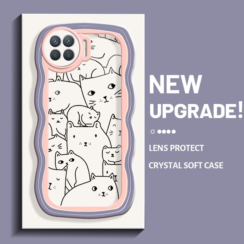 Casing Ponsel untuk OPPO A93 2020 A91 F15 F17 Pro Reno 4F Reno 4 Lite Reno 5 5K Reno 3 Case sarung H