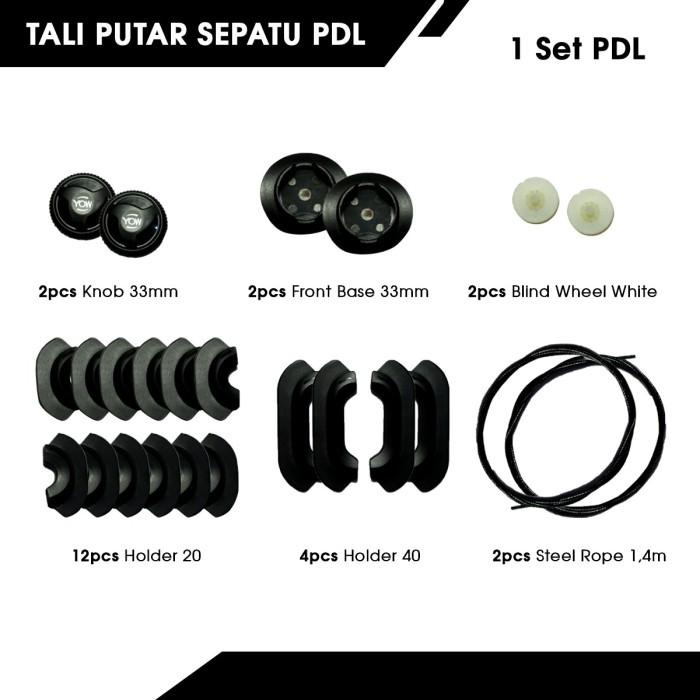 Yow Tali Sepatu Putar Pdl / Tali Sepatu Boa