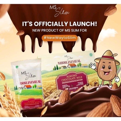 MS Glow MS Slim MS Meal Minuman Pengganti Makan Penurun Berat Badan