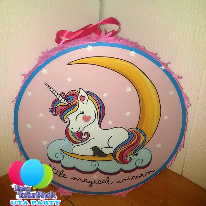 Pinata Unicorn / Pinata Ulang Tahun / Pinata Ulang Tahun ,Pinata Bulat