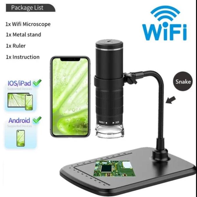 Microscope Digital 1600x 8 Led Zoom Endoscope Microskop Usb Endoskop