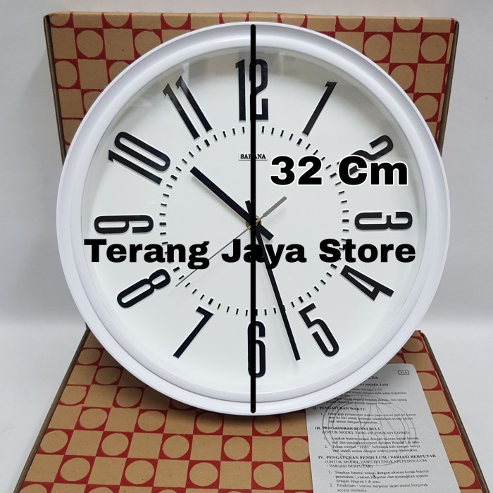 Jam Jam Dinding Sakana 550 Wall Clock Sakana 550 Jam Sakana 550 Original Antik