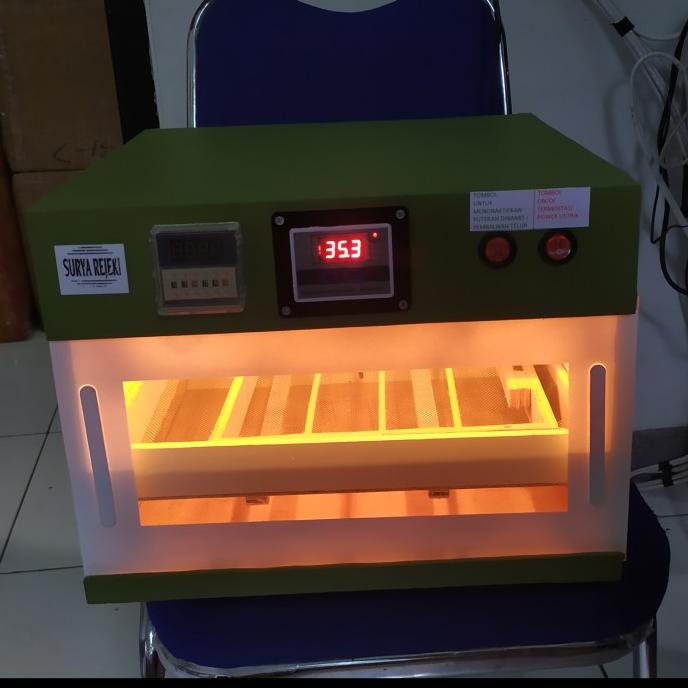 Mesin tetas telur full otomatis kapasitas 20 sampai 25 telur
