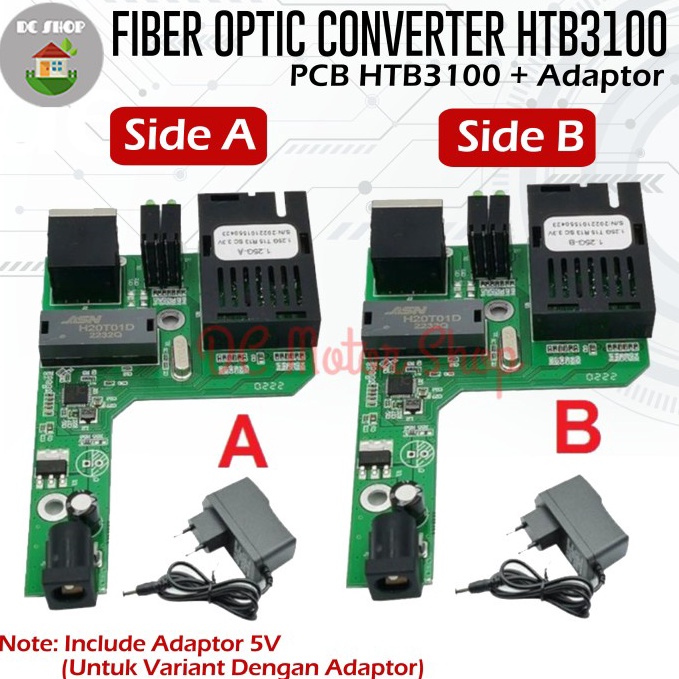 Menarik.. PCB NETLINK HTB-3100 A B Side A Side B Fiber Optic Media Converter FO