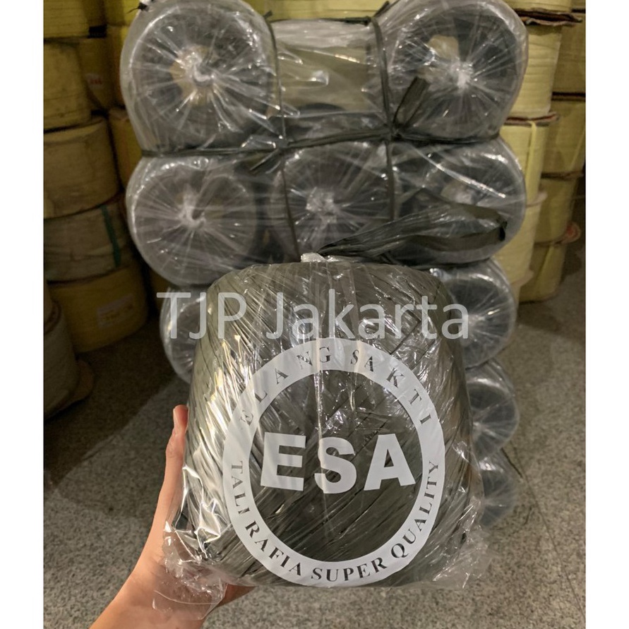 

❤[PROMO MURAH!!!]❤ Tali Rafia Hitam merk ESA