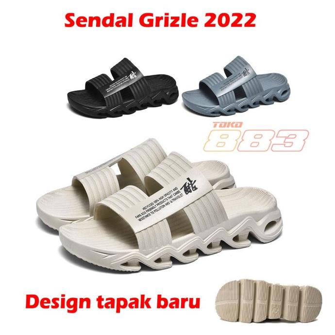 Sandal Sendal Pria Impor GRIZLE 2022 Keren Empuk FitFlop