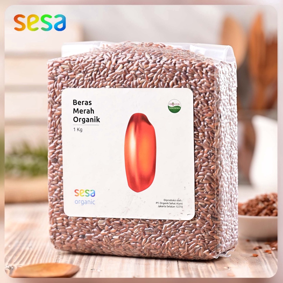 

Diskon Promo.. Sesa Beras Merah Organik 1 Kg VRE