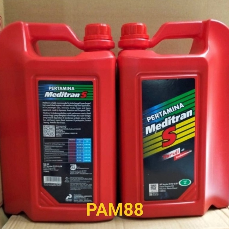 Termurah.. Oli Meditran S.. 40 sae..5 liter..diesel ..