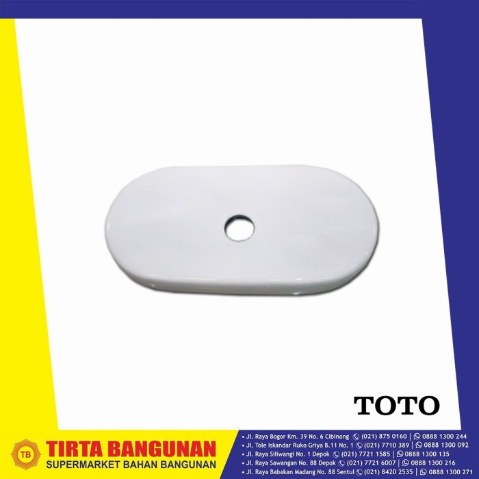 Terlaris Toto Sw420Crjp Tank Cover For Sw420Jp /Tutup Tangki Kloset Cw421