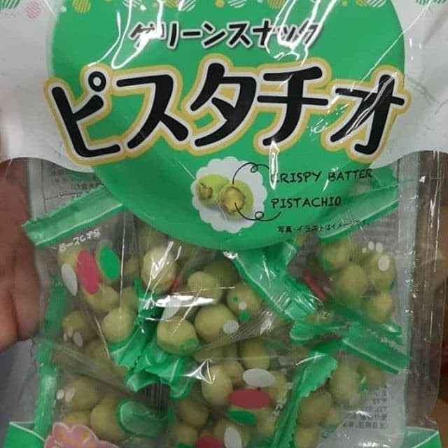 

Green Sna Pistachio Kacang Pistachio 90 Gram Made In Japan