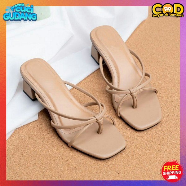 Sendal Wanita Kondangan Sandal Hak Tinggi Hils Import Murah Highils Terbaru 2023 Heels Wanita Terbar