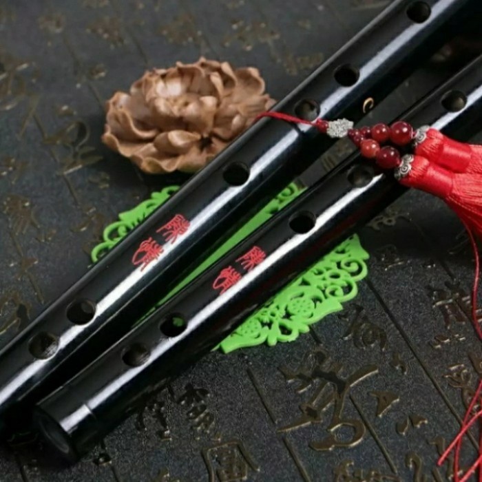 Terlaris Chinese Dizi Flute Seruling Black