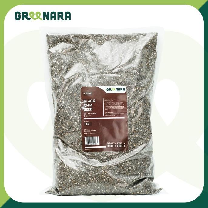 

Organic Black Chia Seed 1Kg / Chiaseed Hitam Organik