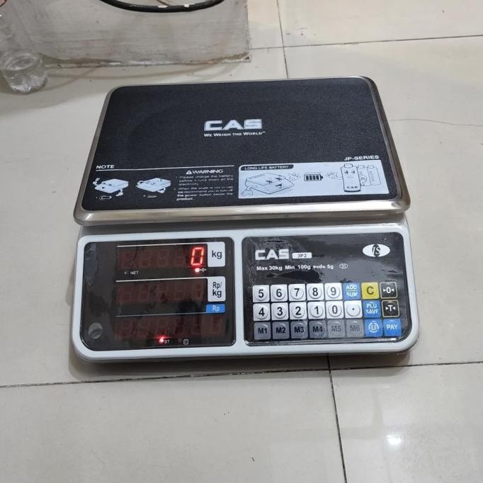TIMBANGAN DIGITAL CAS JP-2 30KG / TIMBANGAN BUAH 30KG CAS JP2