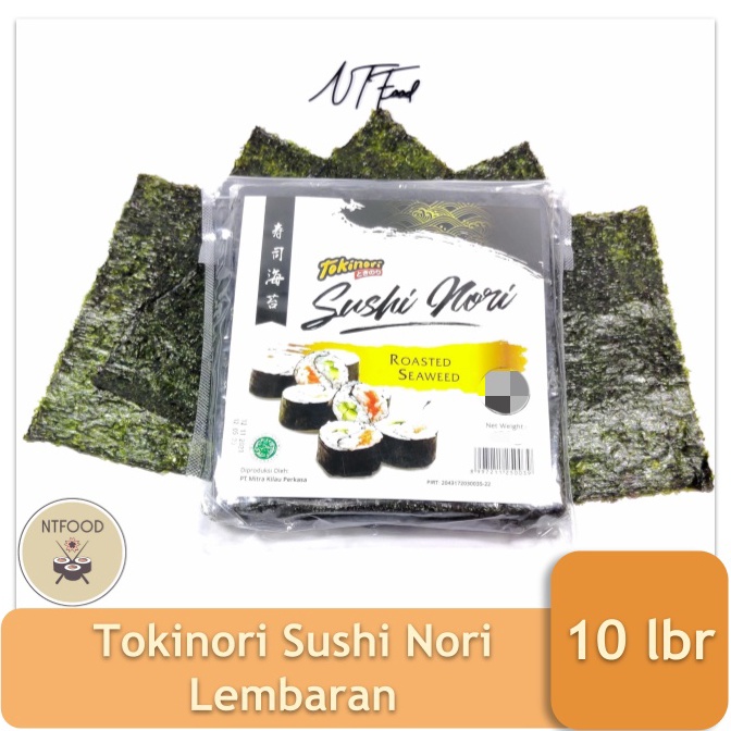 

Kemasan Baru.. Tokinori Sushi Nori 10 Lembar Rumput Laut Kering Halal 97