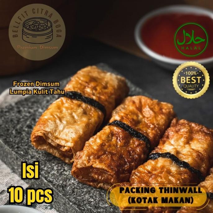 

8.8 Frozen Dimsum Lumpia Kulit Tahu Halal 10 Pcs