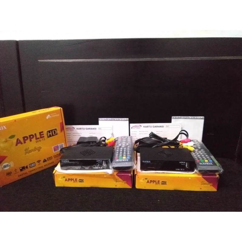 set top box matrix apple kuning new