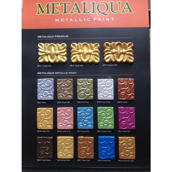 

Cat Metaliqua Metallic Paint