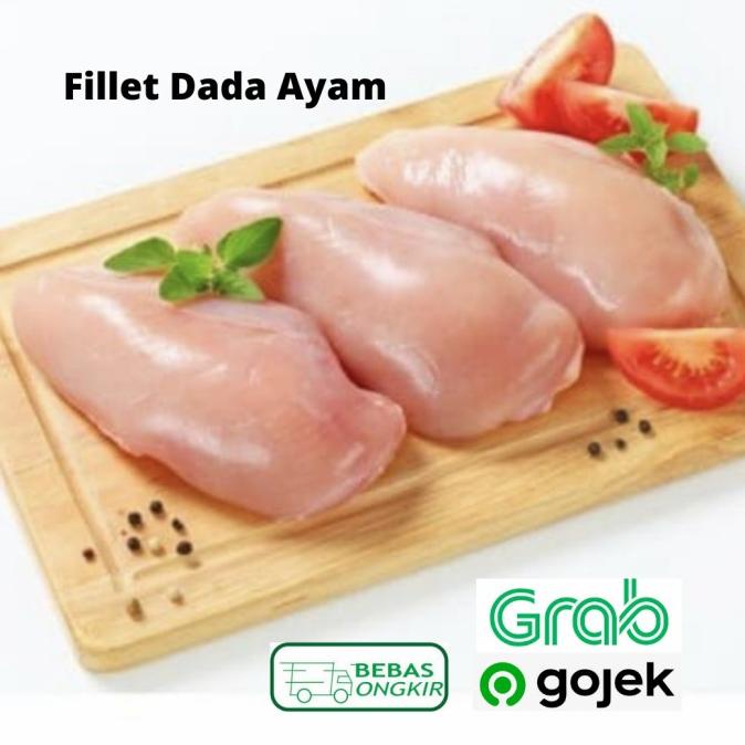 

Fillet Dada Ayam 1 KG Daging Ayam Tanpa Tulang Pasar Murah Bekasi