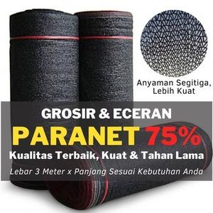 Ready PARANET 75% Meteran Shading Net / Jaring Peneduh Kualitas Premium