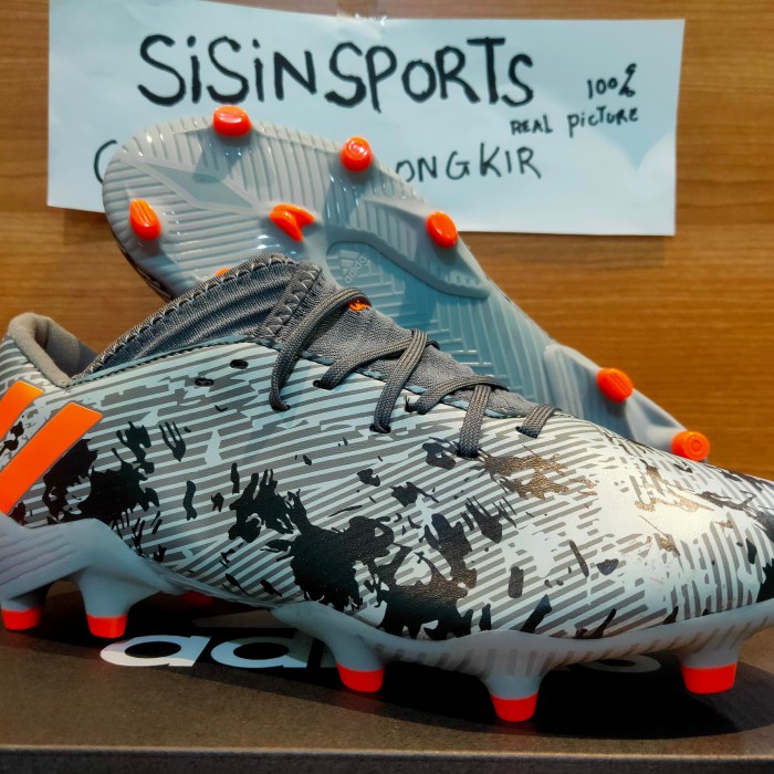 Sepatu Bola Adidas Nemeziz 19.3 Fg Grey