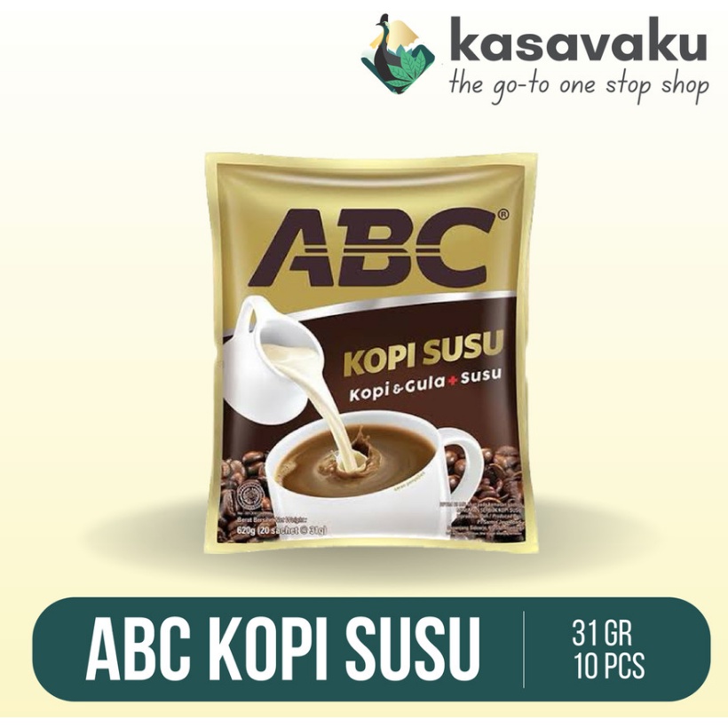 

kopi susu ABC renteng isi 10 shacet