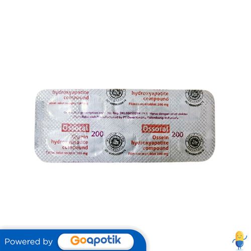 OSSORAL 200 MG STRIP 10 KAPLET