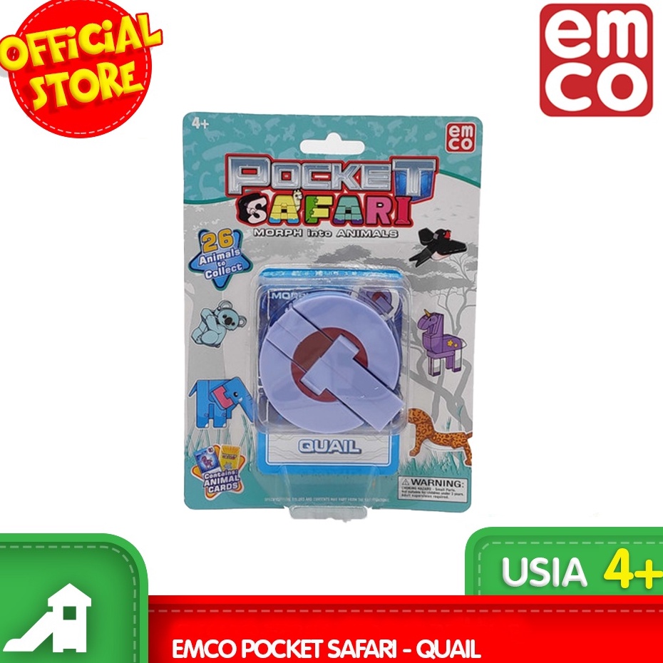 ♫Dcs Emco Pocket Safari - Quail z Produk Premium Promo.