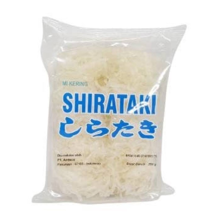 

>D2289) ⭐⭐⭐⭐⭐ DRY SHIRATAKI / MIE KERING SHIRATAKI