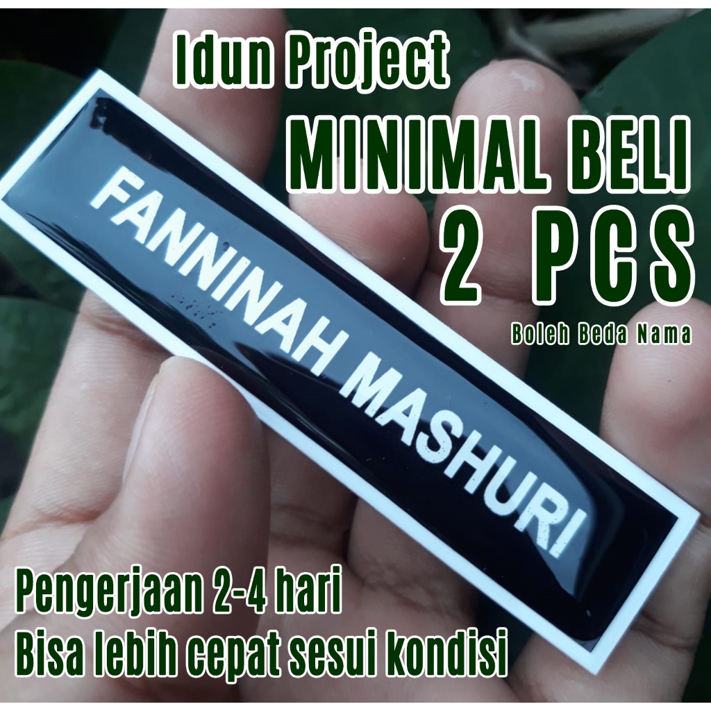 

KM6 NAME TAG NAMA DADA/NAMETAG/PAPAN NAMA DADA/NAMA DADA/PENITI/MAGNET RESIN IYF
