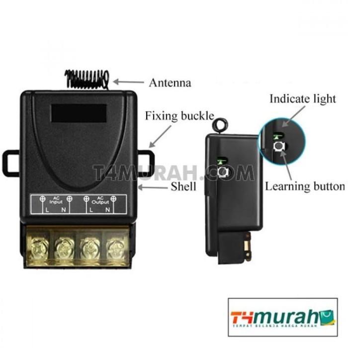 Remote Relay Switch On Off Remote Controll Ac/Dc