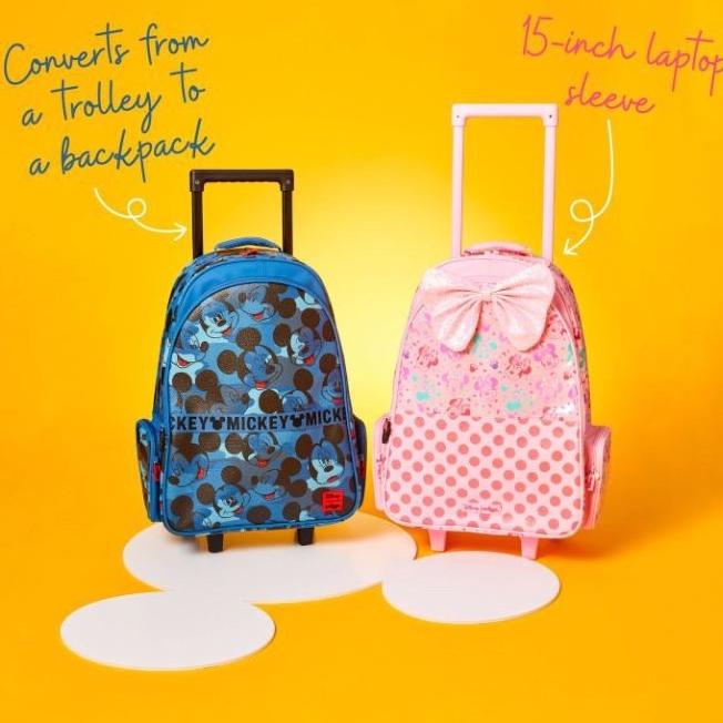 smiggle trolley bag/tas trolley smiggle/tas trolley anak
