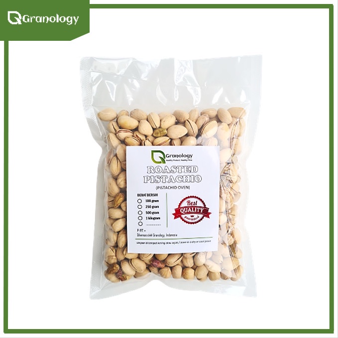 

Roasted Pistachio / Kacang Pistachio Oven (500 Gram) By Granology