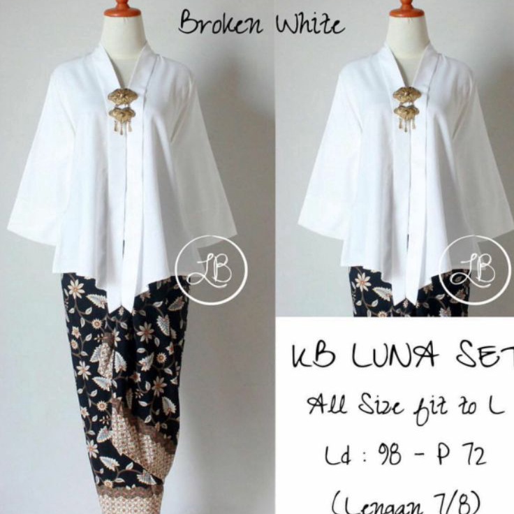 Segera Beli IndahKebaya | SET KEBAYA FLOY BALOTELLI KUTUBARU / KEBAYA ENCIM KARTINI / KEBAYA NATAL /
