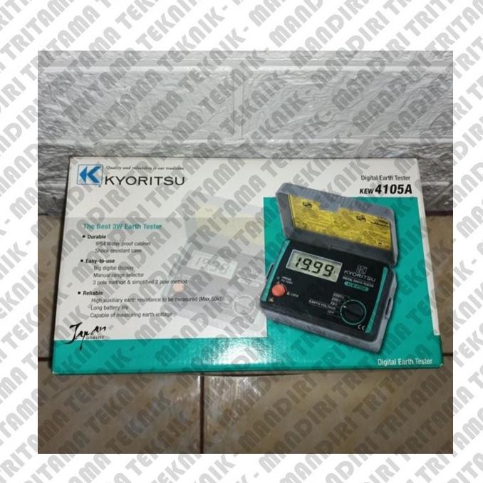 Digital Earth Tester Kyoritsu 4105 A - Kyoritsu 4105 A Terlariss 