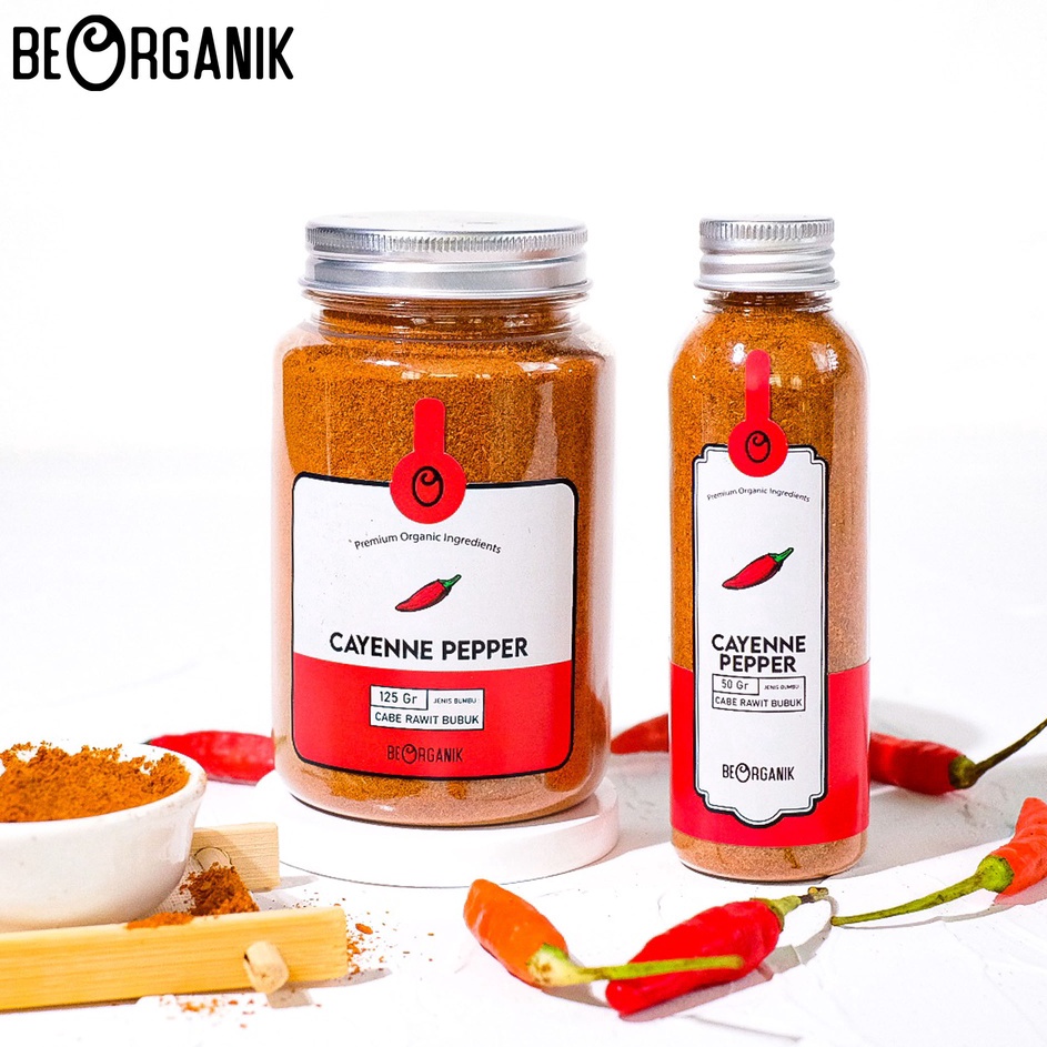 

Buruan Beli Beorganik Cayenne Pepper / Cabai Rawit Bubuk