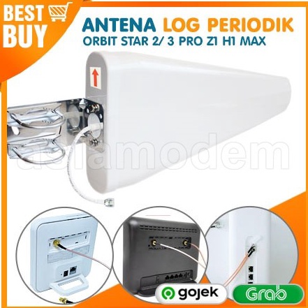 Terkini ANTENA LOG PERIODIK UNTUK MODEM HUAWEI B312, ORBIT STAR2, ORBIT PRO, ORBIT PRO 3, ORBIT PRO 