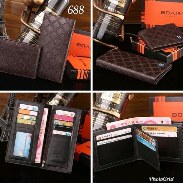 Ready, Dompet Wanita Pria Dompet Bovis Couple Wallet Branded Import Excuseegurl