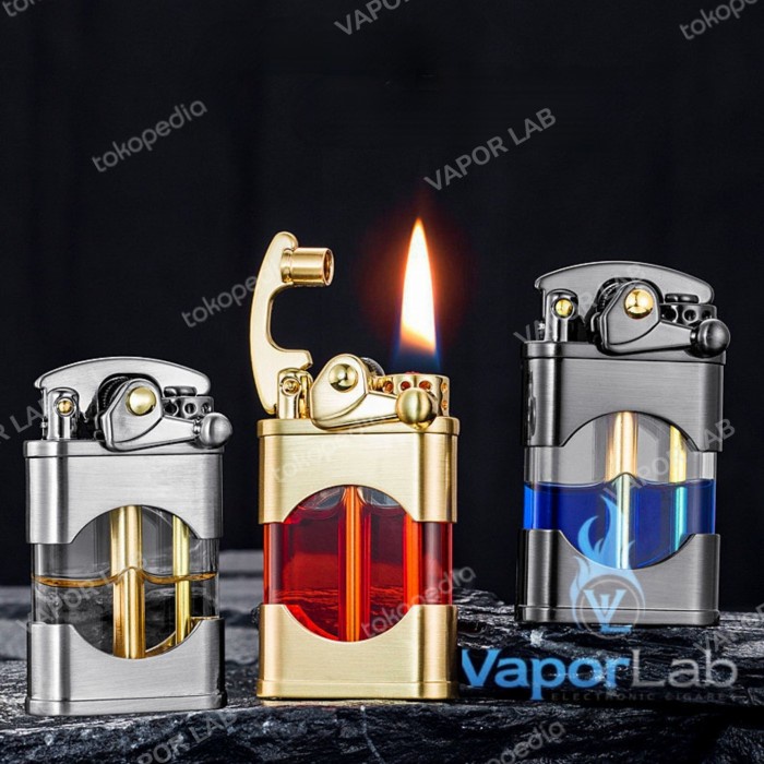 Mancis Korek Api Minyak Vintage Oil Lighter Zorro 660 Gift Unik Clasic