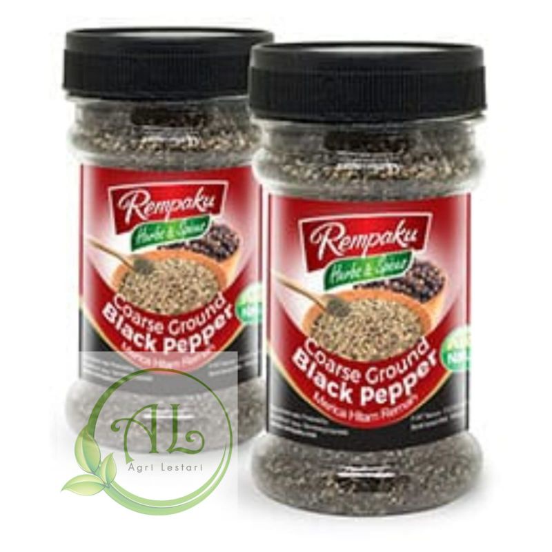 

Rempaku bumbu rempah kering lada hitam