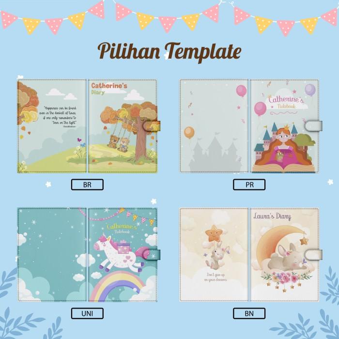 

Custom Binder A5 Print Uv Notebook Kulit Buku Catatan Agenda Planner