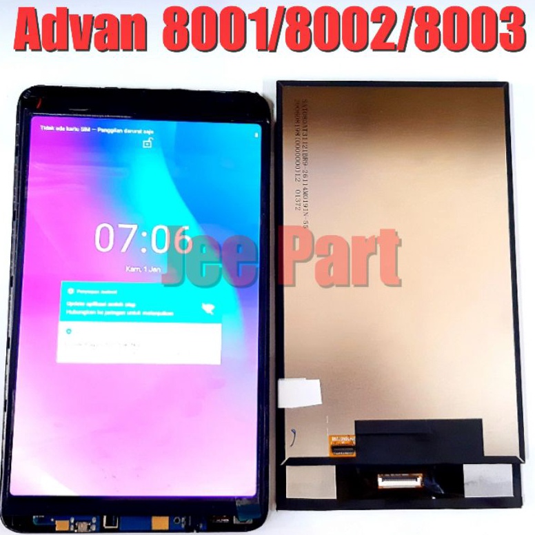 Dapatkan7o2Nc LCD ADVAN TAB 8 - 8001 - 8002 - 8003 - GALILEA - GTAB 8 - BELAJAR ELITE