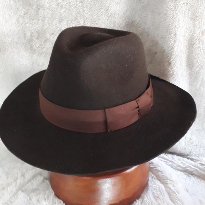 Bahagia Topi Fedora Model Indiana Jones