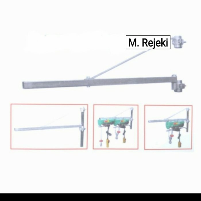 Terlaris Stand Hoist Wipro Hst 300-1100 Elektrik Rotary Hoist Frame Hst300-1100