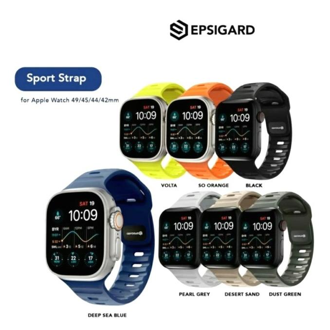 Epsigard Sport Premium Strap Apple Watch Ultra 8 7 6 42 44 45 49mm