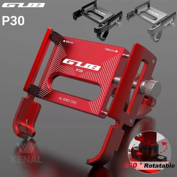 GUB P30 Holder HP Holder Handphone Stang Sepeda Stang Motor