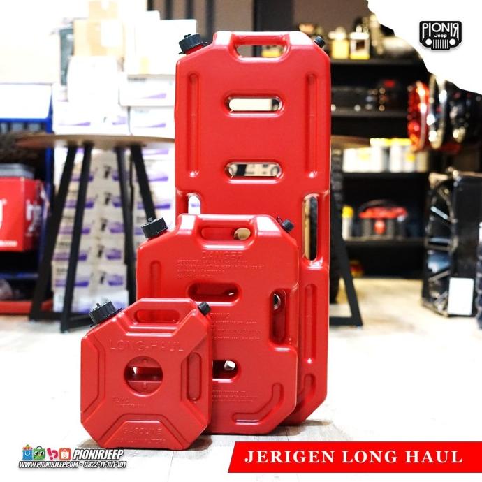 Jerigen Plastik Long Haul 20 liter Bensin Solar Minyak Tanah Jerry Can