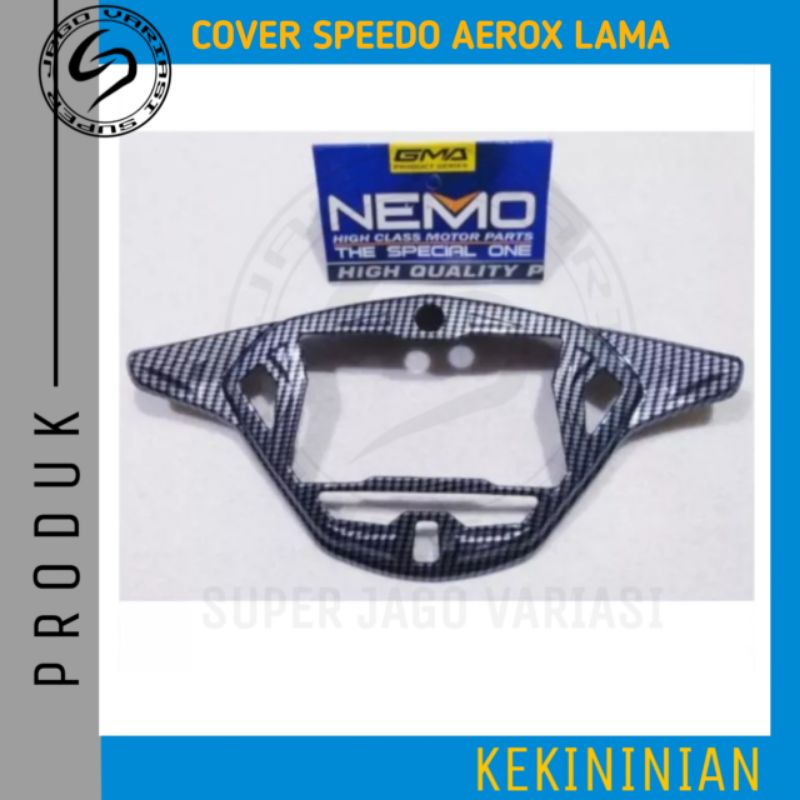 Cover Tutup Speedometer Aerox 155 2017-2020 Carbon Nemo