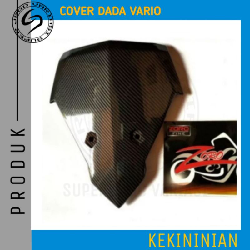 Cover Tutup Body Dada Depan Vario 125 150 Led Old ESP Carbon Zoro